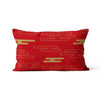 Coussin Rectangulaire 30x50 Rouge