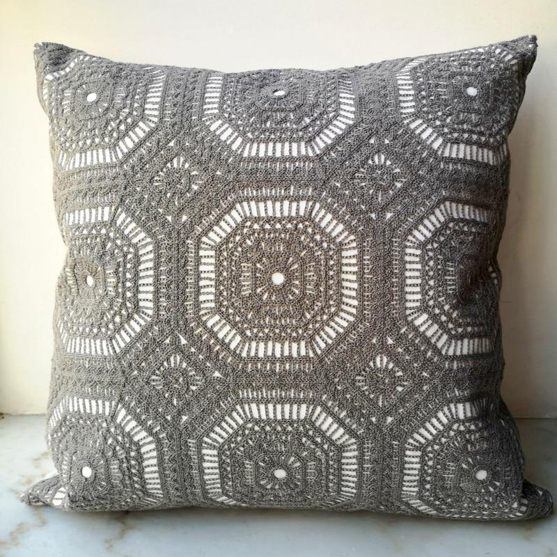 Coussin Berbère Gris