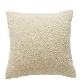 Coussin Blanc Fourrure