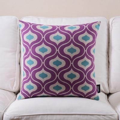 Coussin Décoratif Mauve