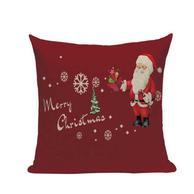 Housse de coussin Père Noël
