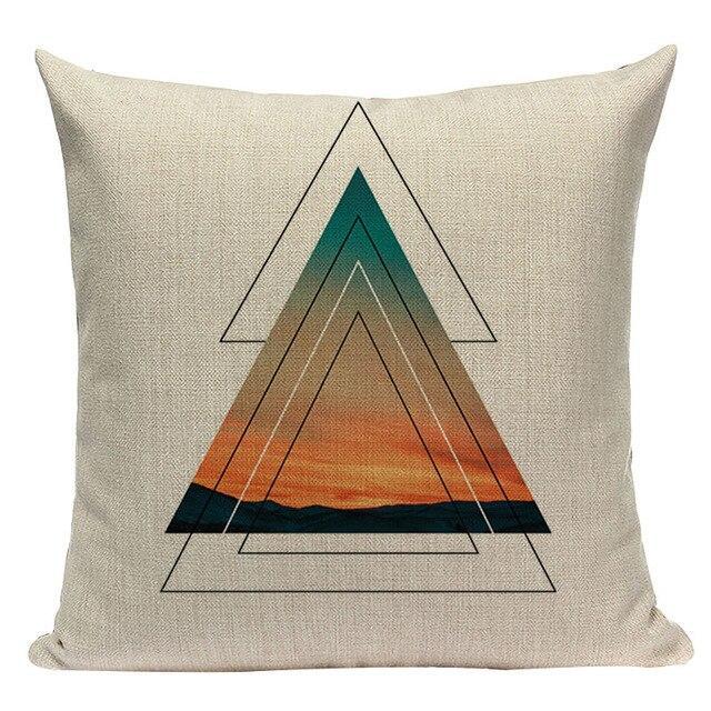 Coussin Scandinave Orange | Housse Déco