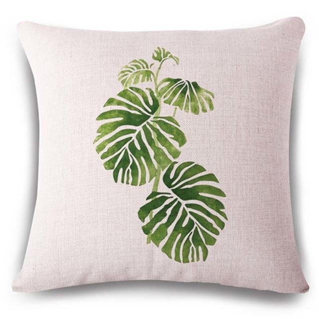 Coussin Forme Feuille | Housse Déco