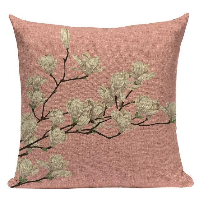 Housse Coussin Fleur | Housse Déco
