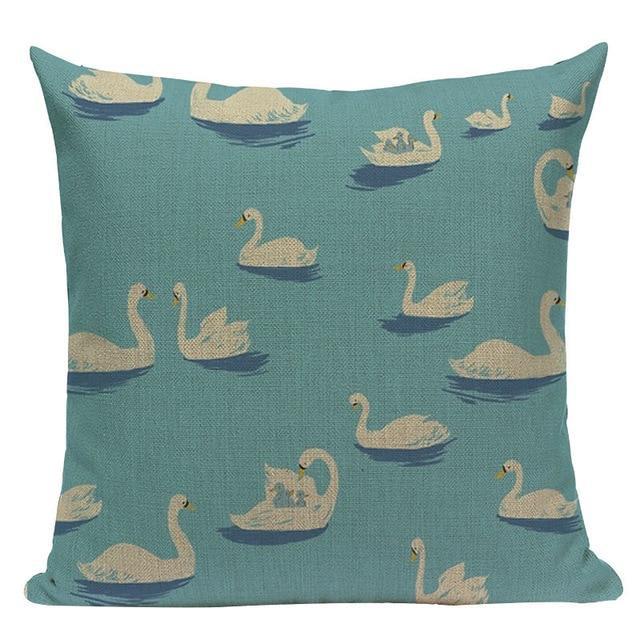 Coussin Cygne | Housse Déco