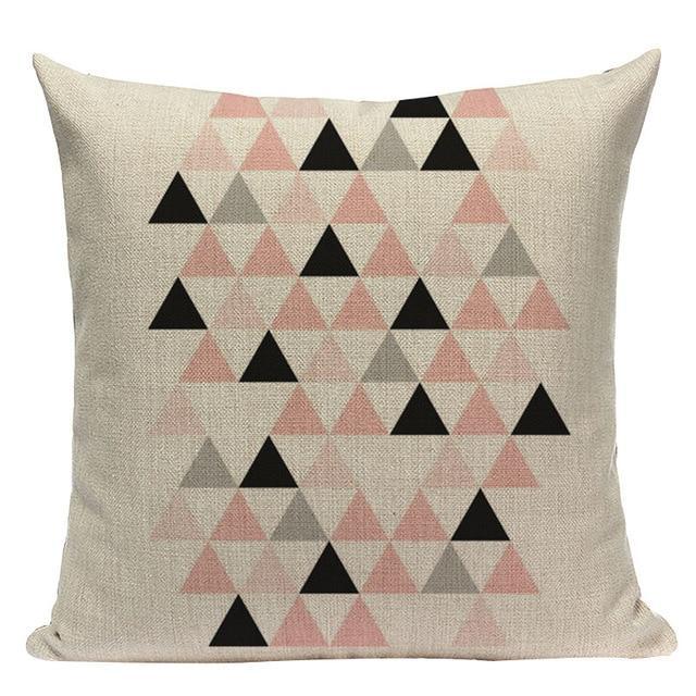 Coussin Design pour Canapé Noir | Housse Déco