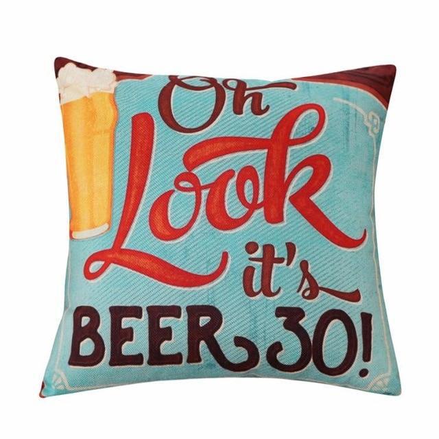 Coussin Old School | Housse Déco