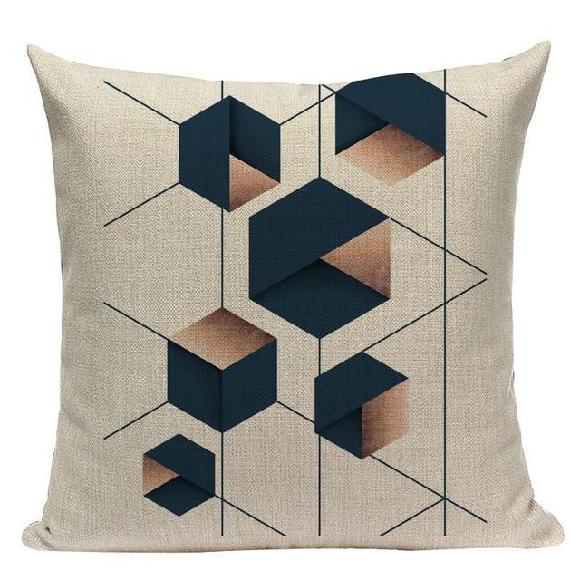 Coussin Motif Losange | Housse Déco
