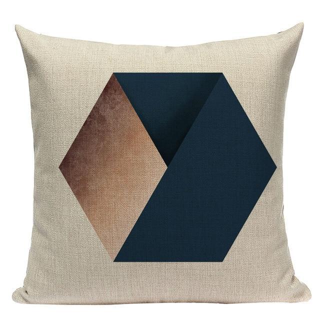 Coussin Hexagonal | Housse Déco