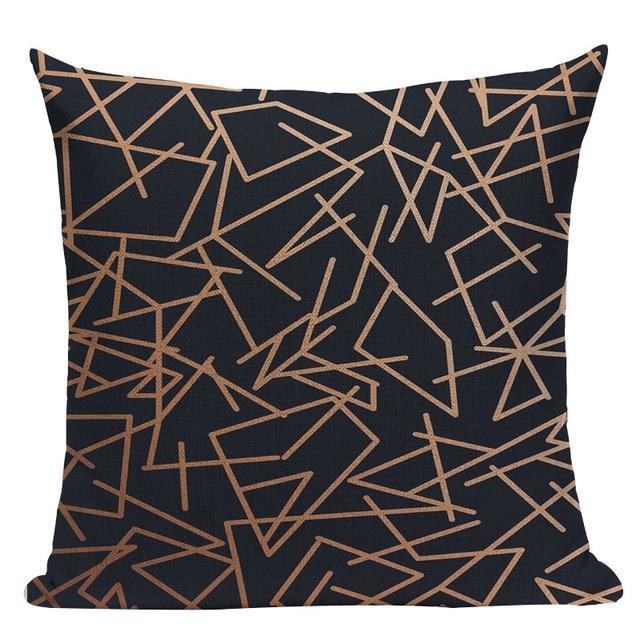 Coussin Graphique Scandinave | Housse Déco