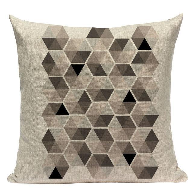 Coussin Motif Graphique | Housse Déco