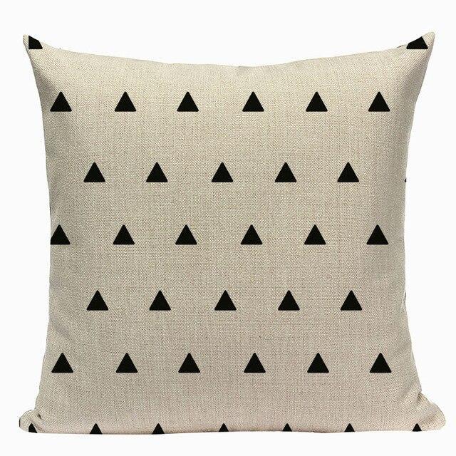 Coussin Scandinave Blanc | Housse Déco