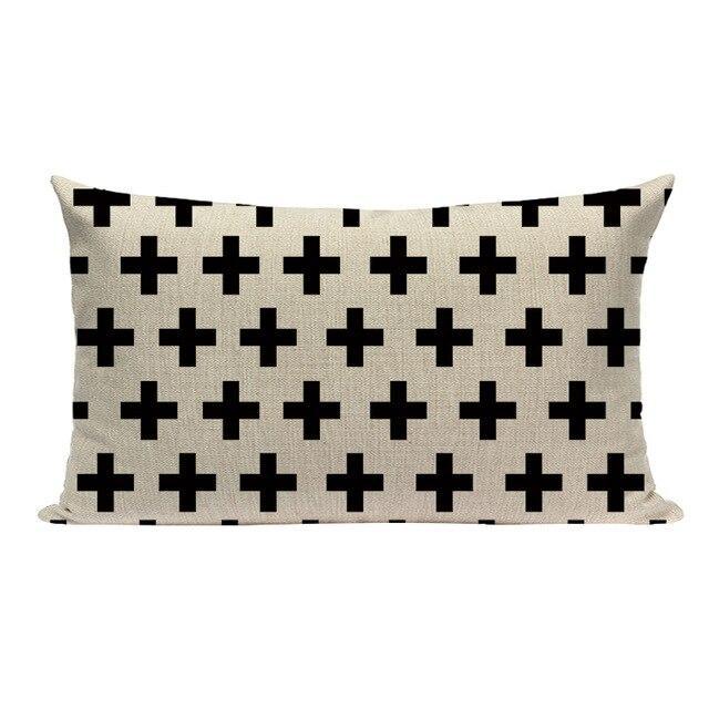 Housse de Coussin 30x50 Scandinave | Housse Déco