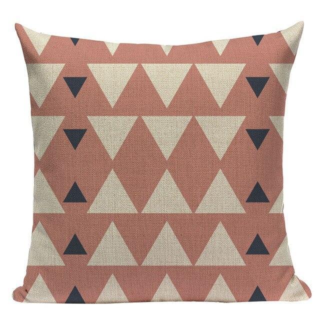 Coussin Scandinave Rose Pale | Housse Déco