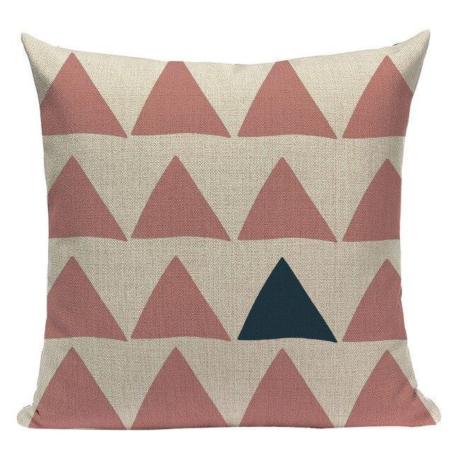 Coussin Scandinave Rose | Housse Déco