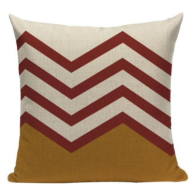 Coussin Style Scandinave Jaune | Housse Déco
