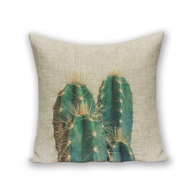 Housse Coussin Cactus | Housse Déco