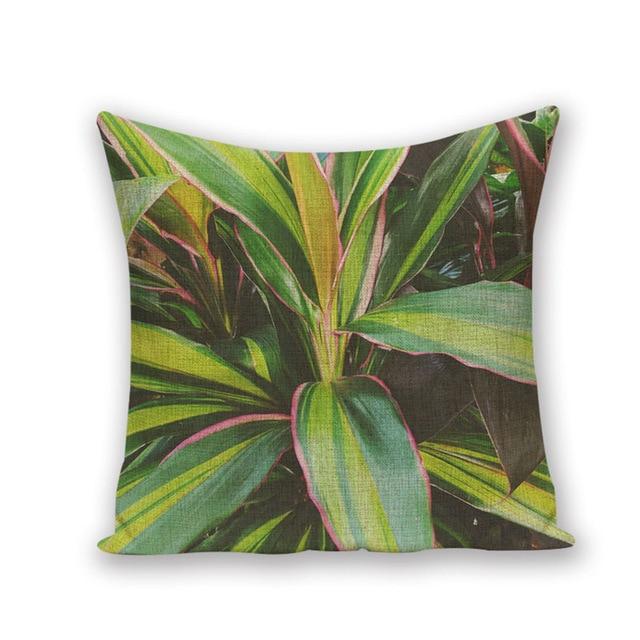 Housse de Coussin Motif Exotique | Housse Déco