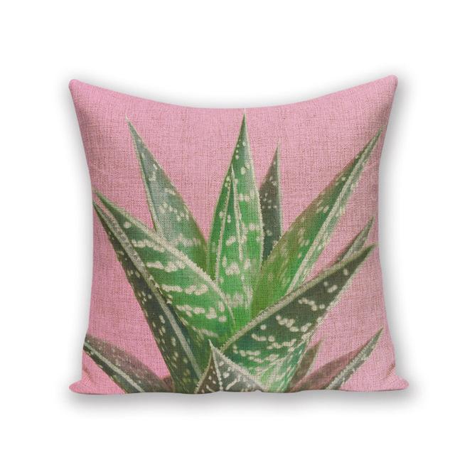 Coussin Jardin Rose | Housse Déco