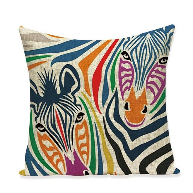 Coussin Déco Zèbre