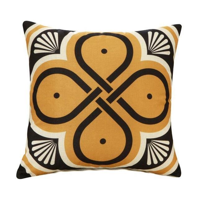 Coussin Pagne Africain | Housse Déco