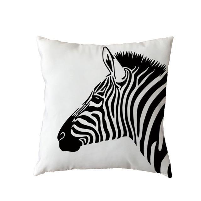 Coussin Animal Zèbre