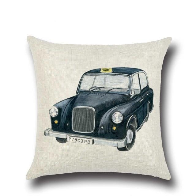Coussin Taxi New York | Housse Déco