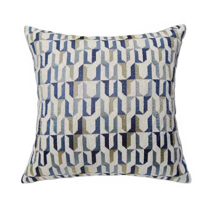 Coussin Bleu Design | Housse Déco