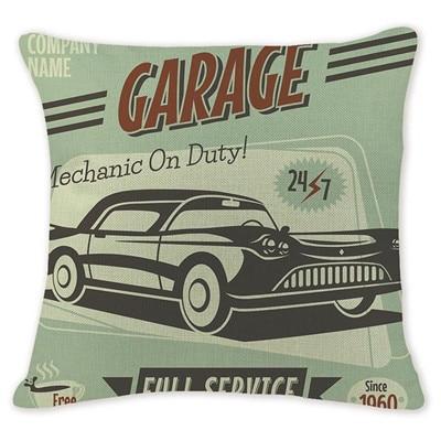 Coussin Vintage Voiture | Housse Déco
