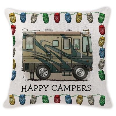 Coussin Camping Car | Housse Déco