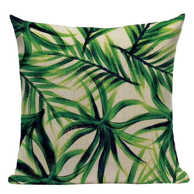 Coussin Fleurs Tropicales | Housse Déco