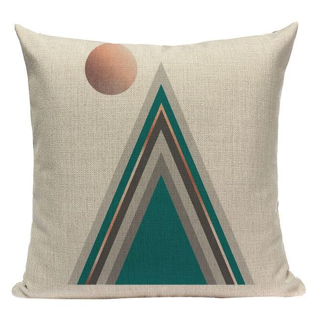 Coussin de Sol Bleu Canard | Housse Déco