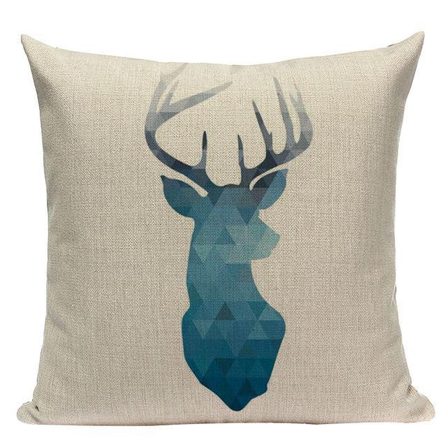 Coussin Animaux Geometrique | Housse Déco