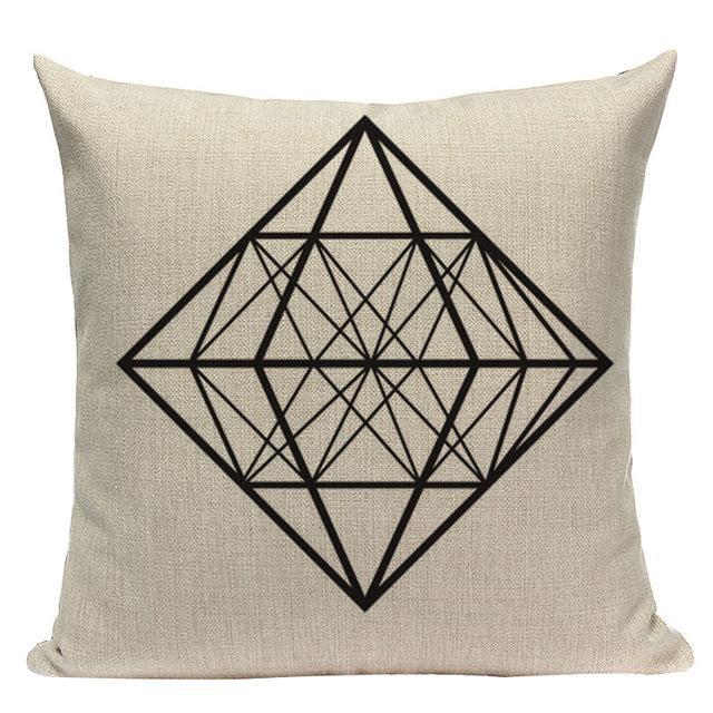 Coussin Design Graphique | Housse Déco