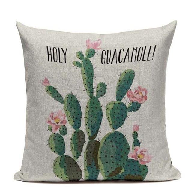 Coussin Fleurs Tropicales | Housse Déco