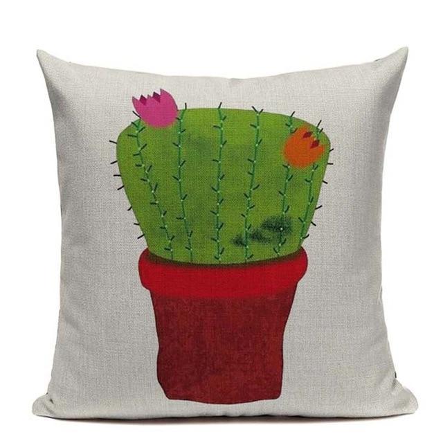 Cactus Coussin de belle mère | Housse Déco