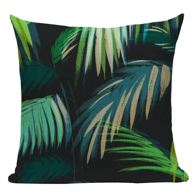 Coussin Jungle Tropical | Housse Déco