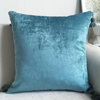 Coussin Salon Turquoise | Housse Déco