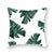 Housse de coussin Tropical Blanche