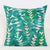 Coussin Tropical Turquoise | Housse Déco