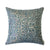 Coussin Bleu jacquard