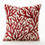 Coussin Corail Rouge | Housse Déco