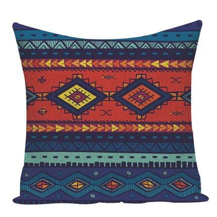 Coussin Mexicain Bleu | Housse Déco